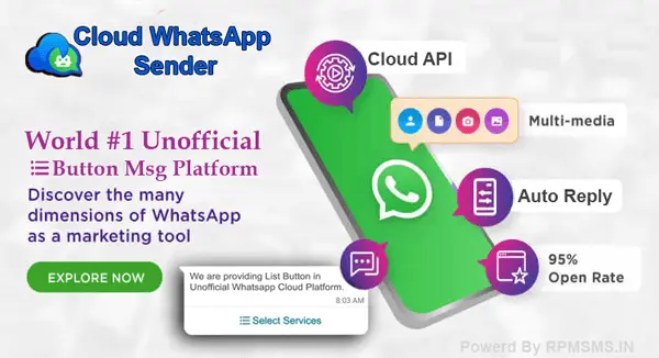 Cloud Whatsapp Sender